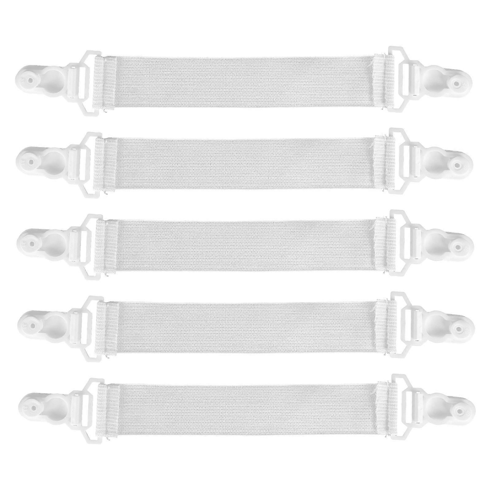 16pcs Adjustable Sheet Clips Strap Bed Sheet Holder Mattress Gripper Clips