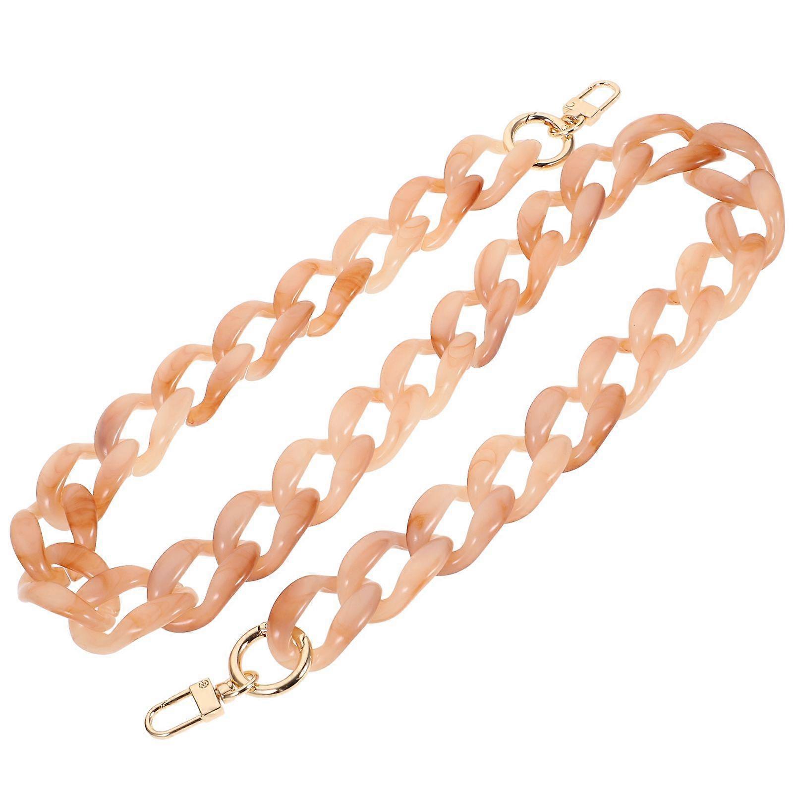 Acrylic Bag Chain Strap Handbag Chain Strap Replacement Purse Shoulder Bag Strap