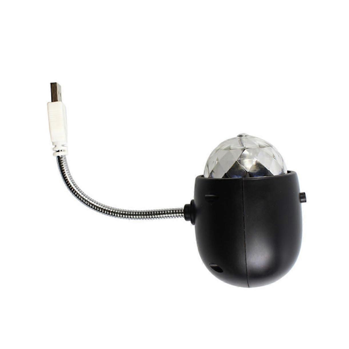 USB Mini Party Lights RGB Stage Light Projector USB Powered for Home Events and Disco