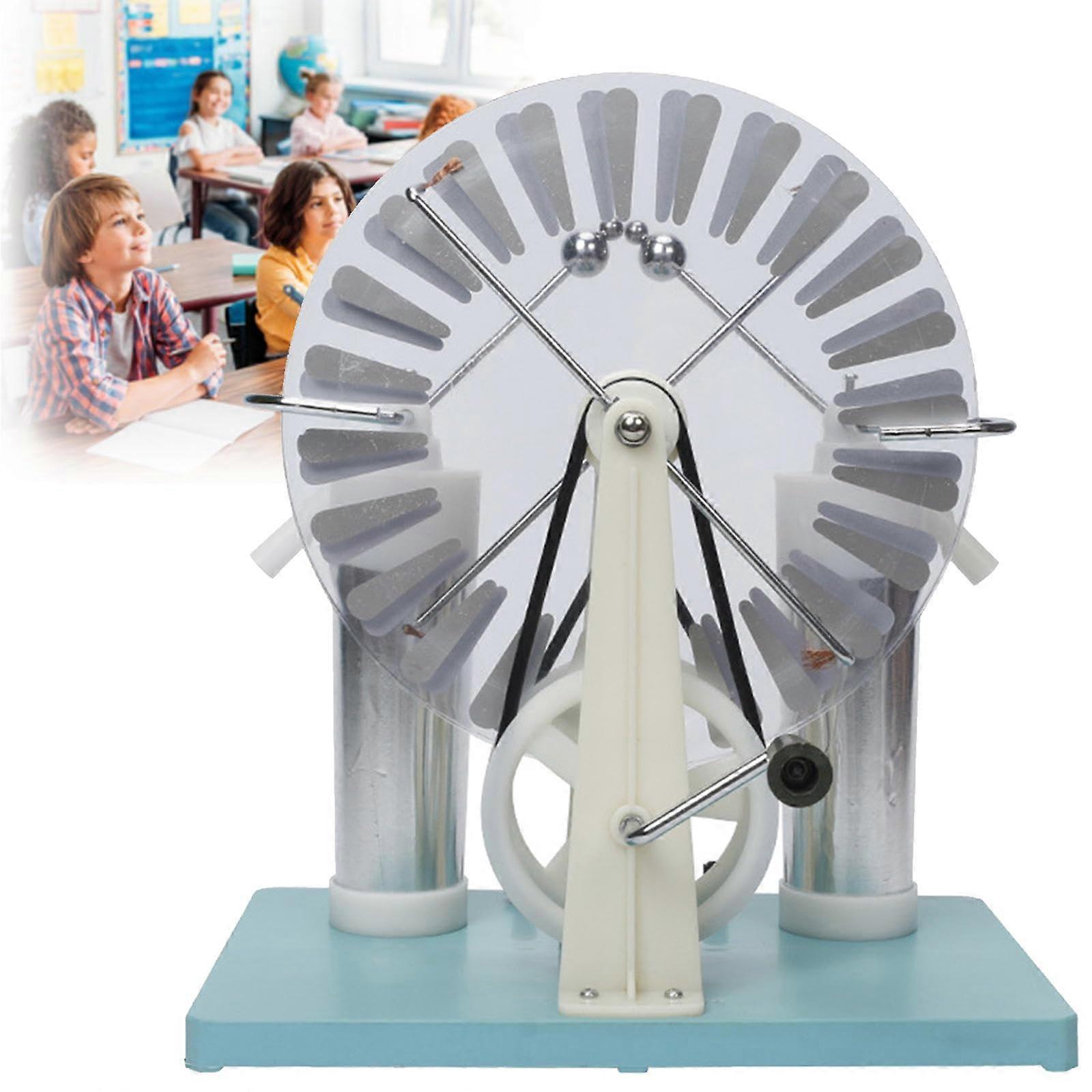 Electrostatic Generator Physics Experiment Kit with  Voltage and Safe Handle for Teaching