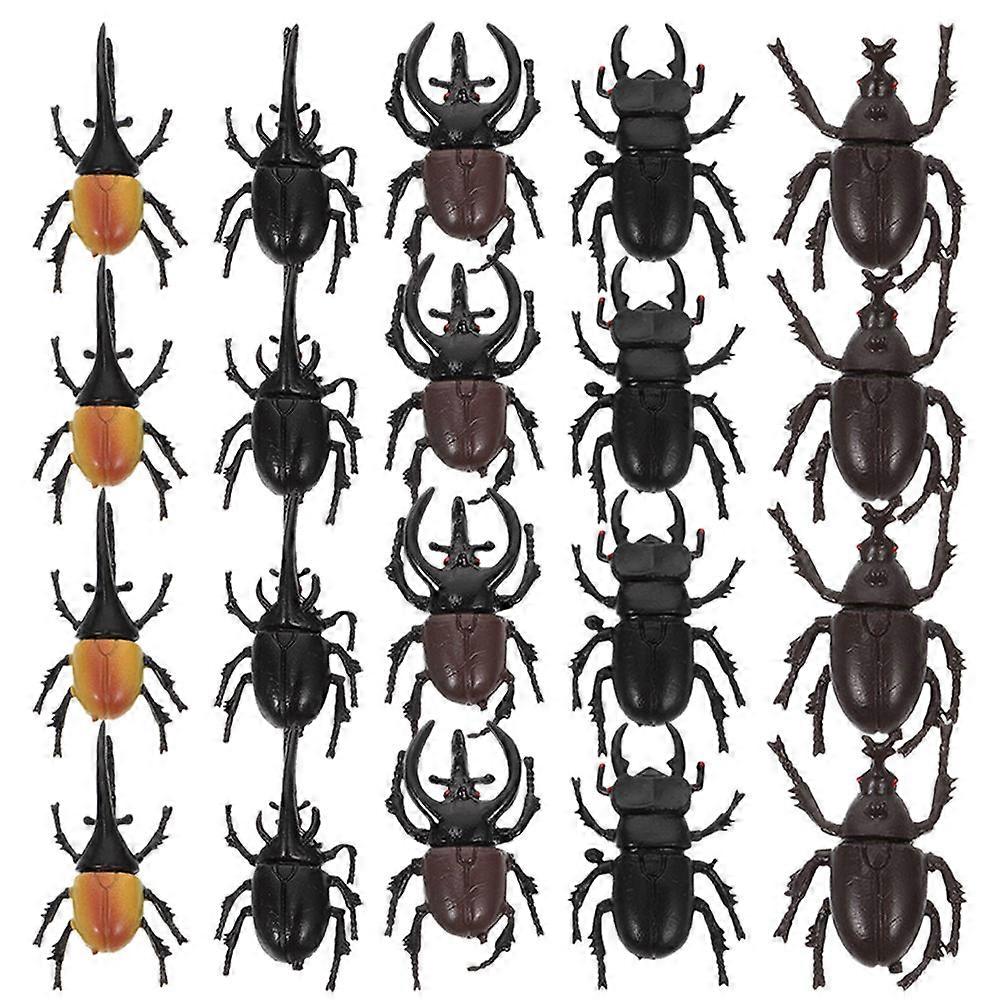 Simulation Uang Models Unicorn Model Toys for Party Atmosphere Pvc Assorted Color Prank Function 20Pcs