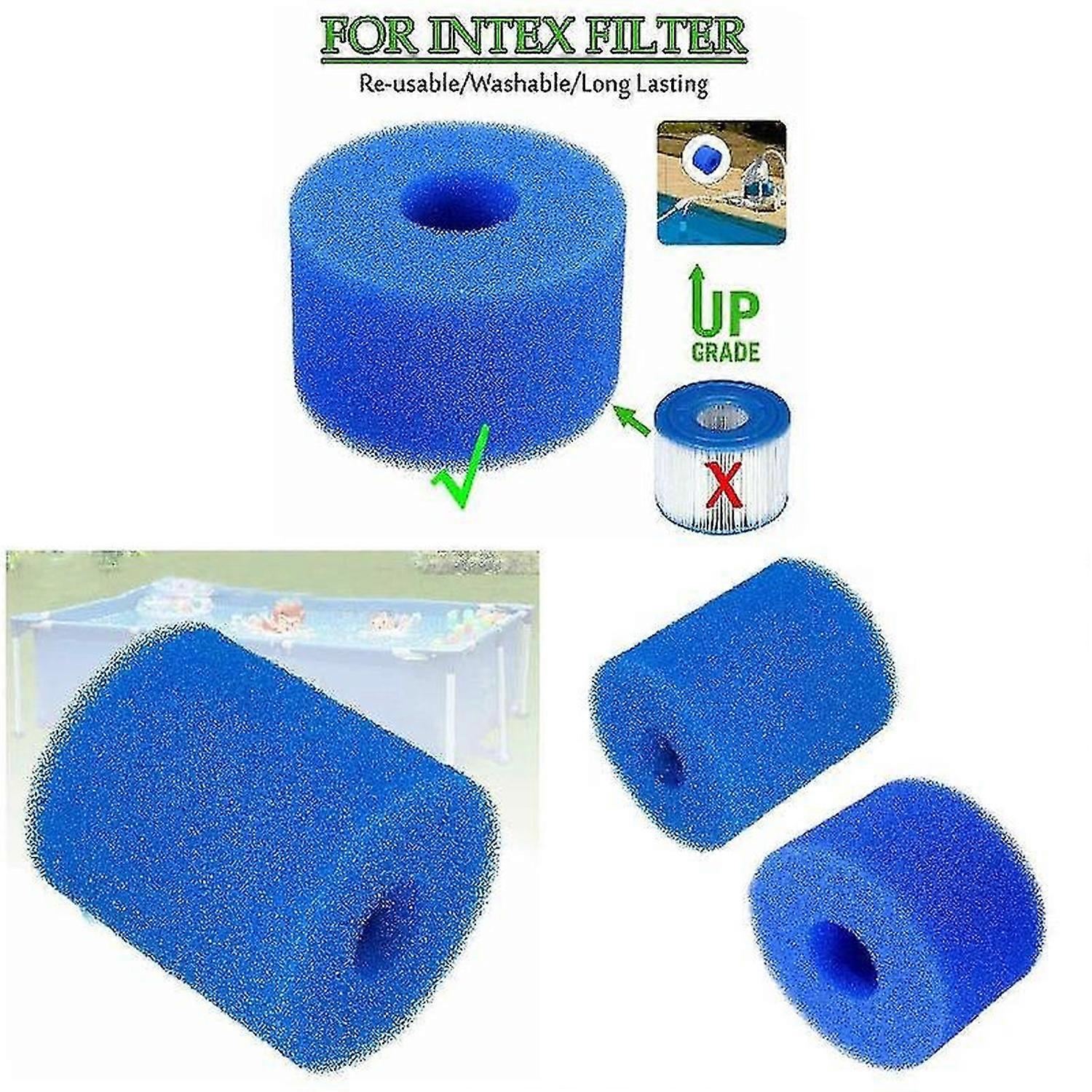 Swimming Pool Filter Sponge Column Reusable Washable Sponge Filter