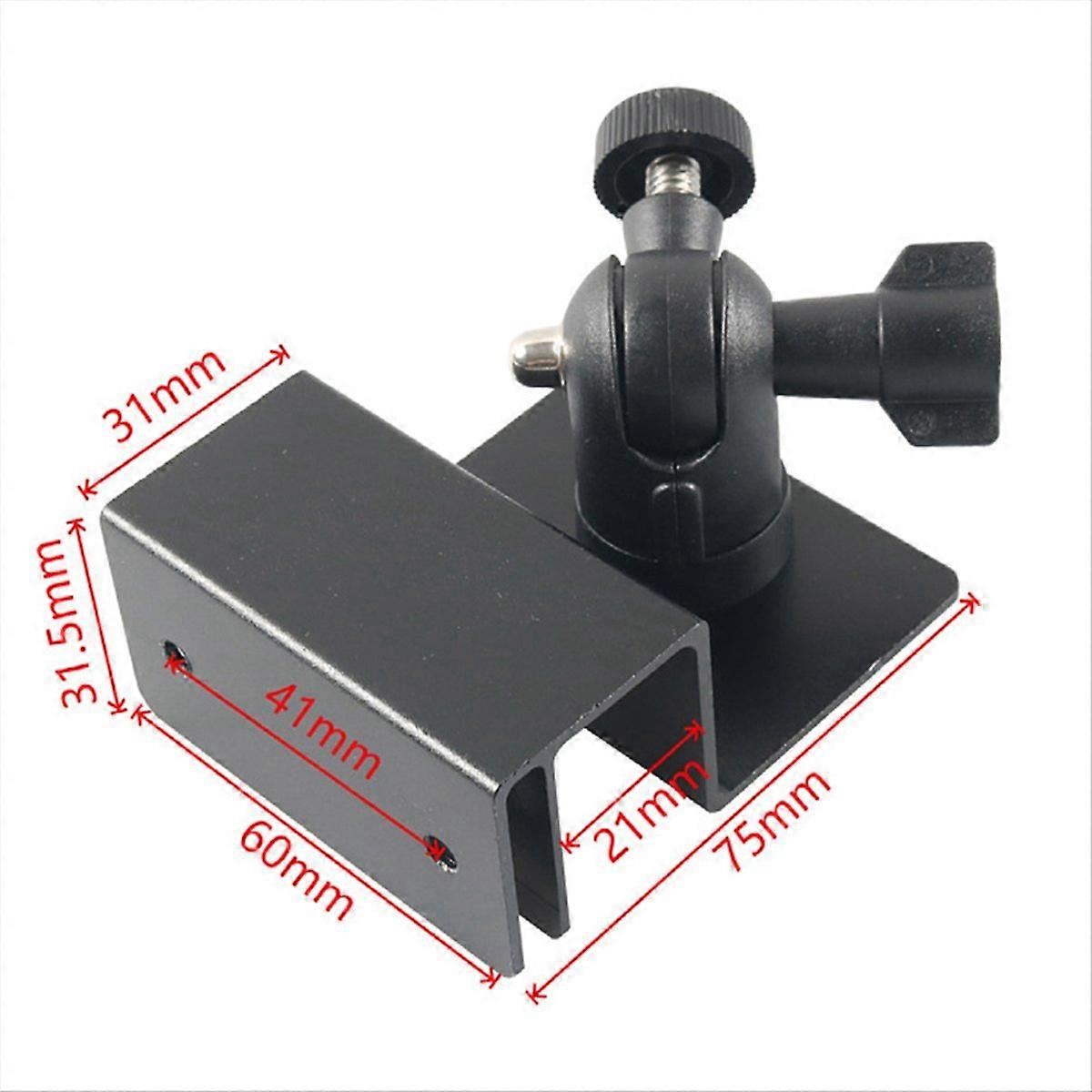 Solar Panel Bracket Black Car Roof Rain Gutter Special Bracket