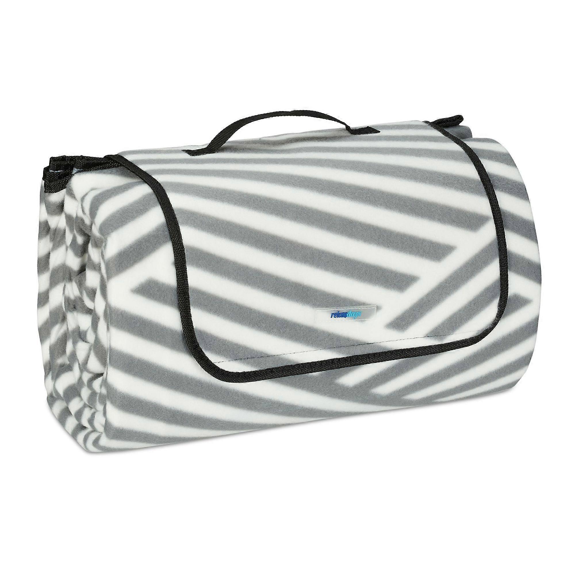 Picknickfilt 200 x 300 cm randig