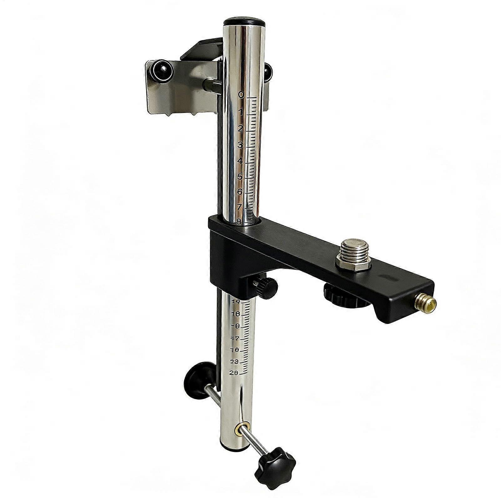 Leveling Tool Mount with Height Adjustable Wall Bracket for Furniture and Cabinet Installation