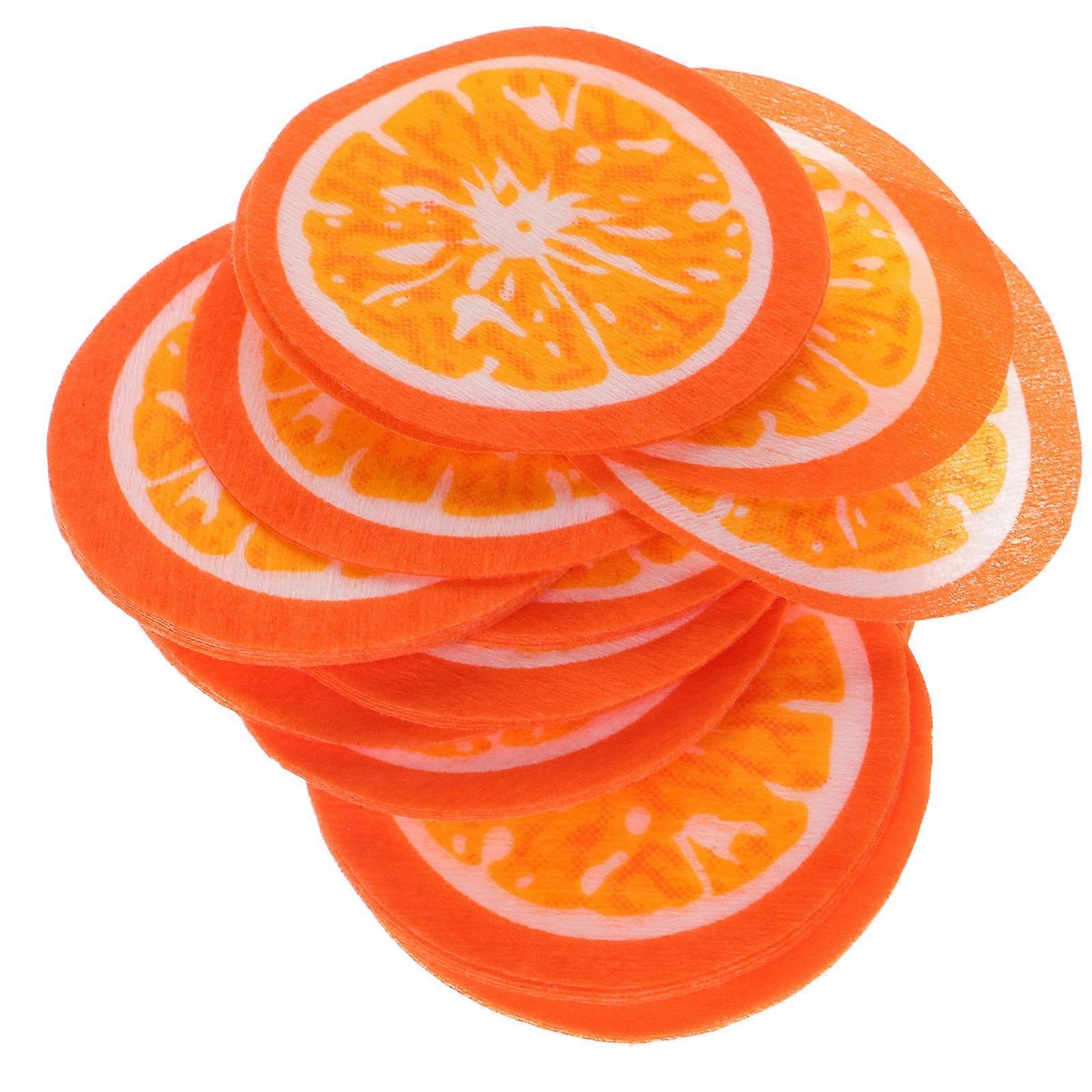 Orange Pattern Facial Mask Sheets for Skin Hydration 250 Pieces