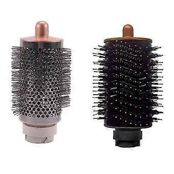 Round Brush&Smoothing Comb Nozzle Attachment for Shark FlexStyle Blow Dryers Attachment Round Volumizing Brush Styling A