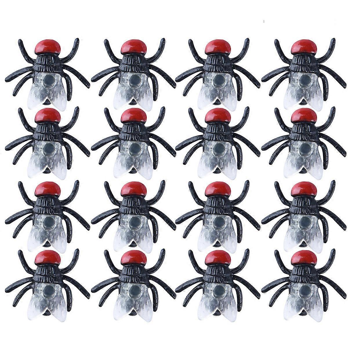 Trick Toy Fly Shape Suitable for Children Plastic Material Used for Simulation 40Pcs