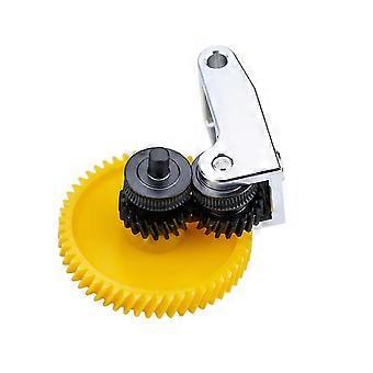 3D Printer Hardened Steel Extruder Gear for Bambu Lab P1P Tough Filament Printing LongLasting Performance