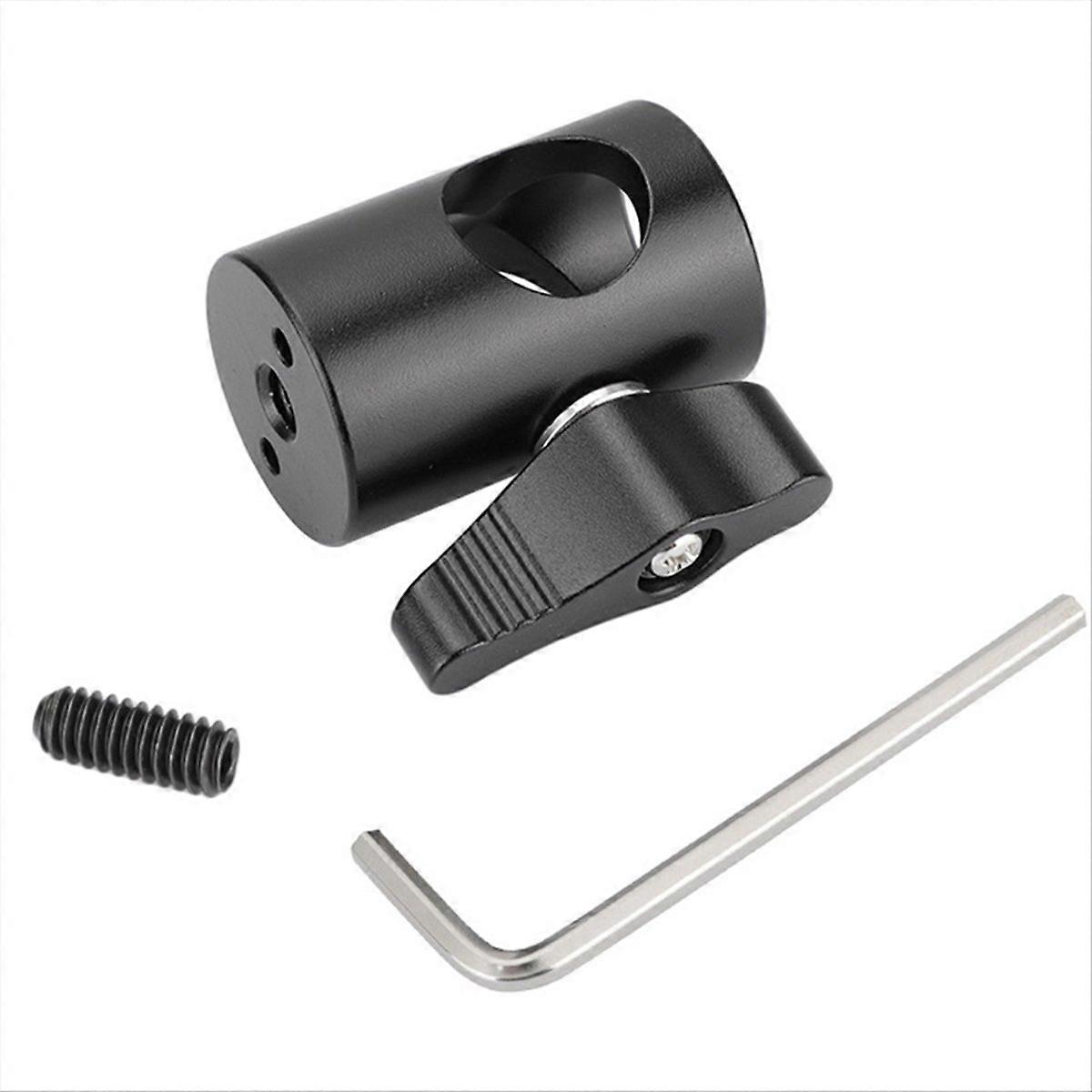 16mm Light Stand Head Adapter Connector with Thread Screw Mount