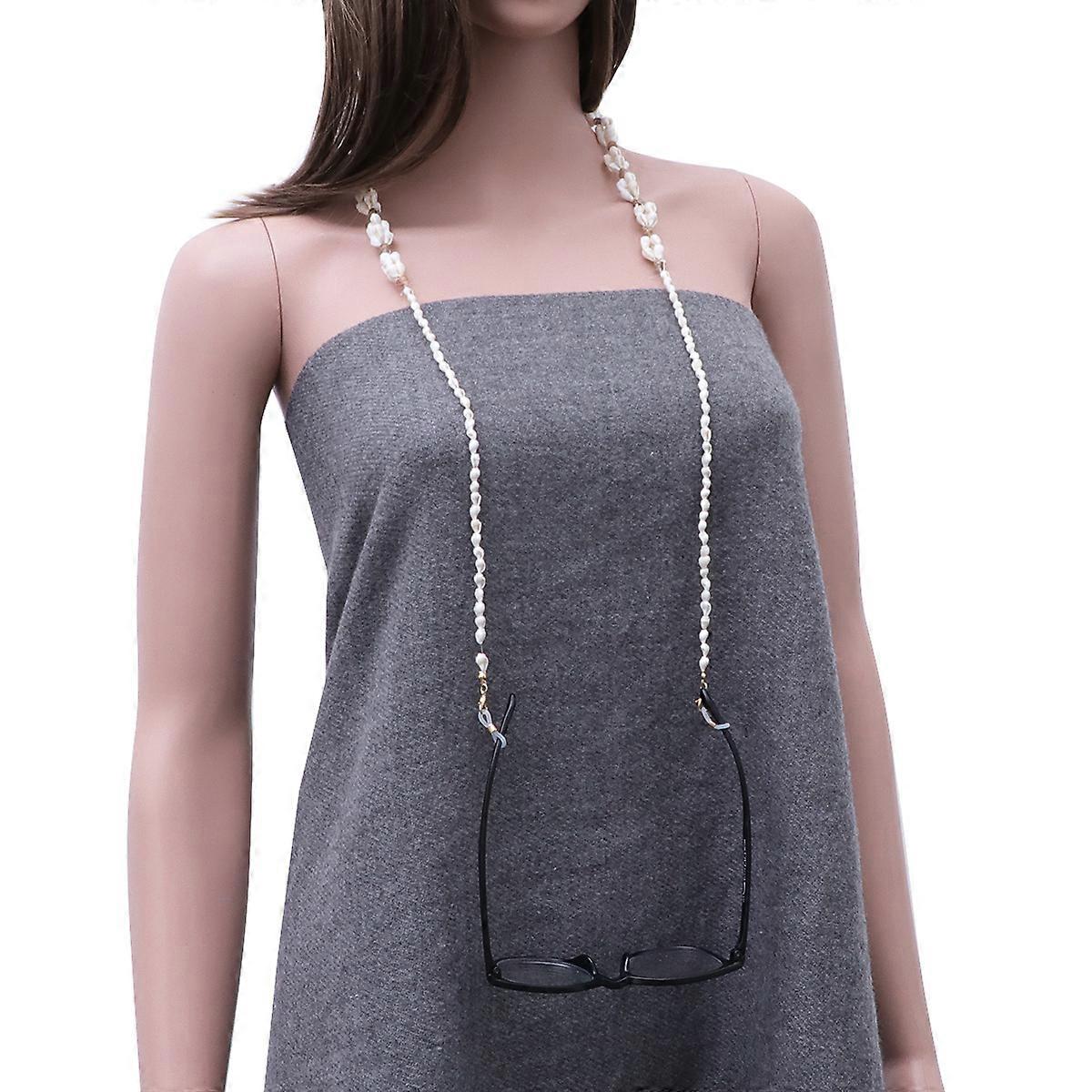 Eyewear Retainer Strap for Eyeglass Handcraft Shell Chain