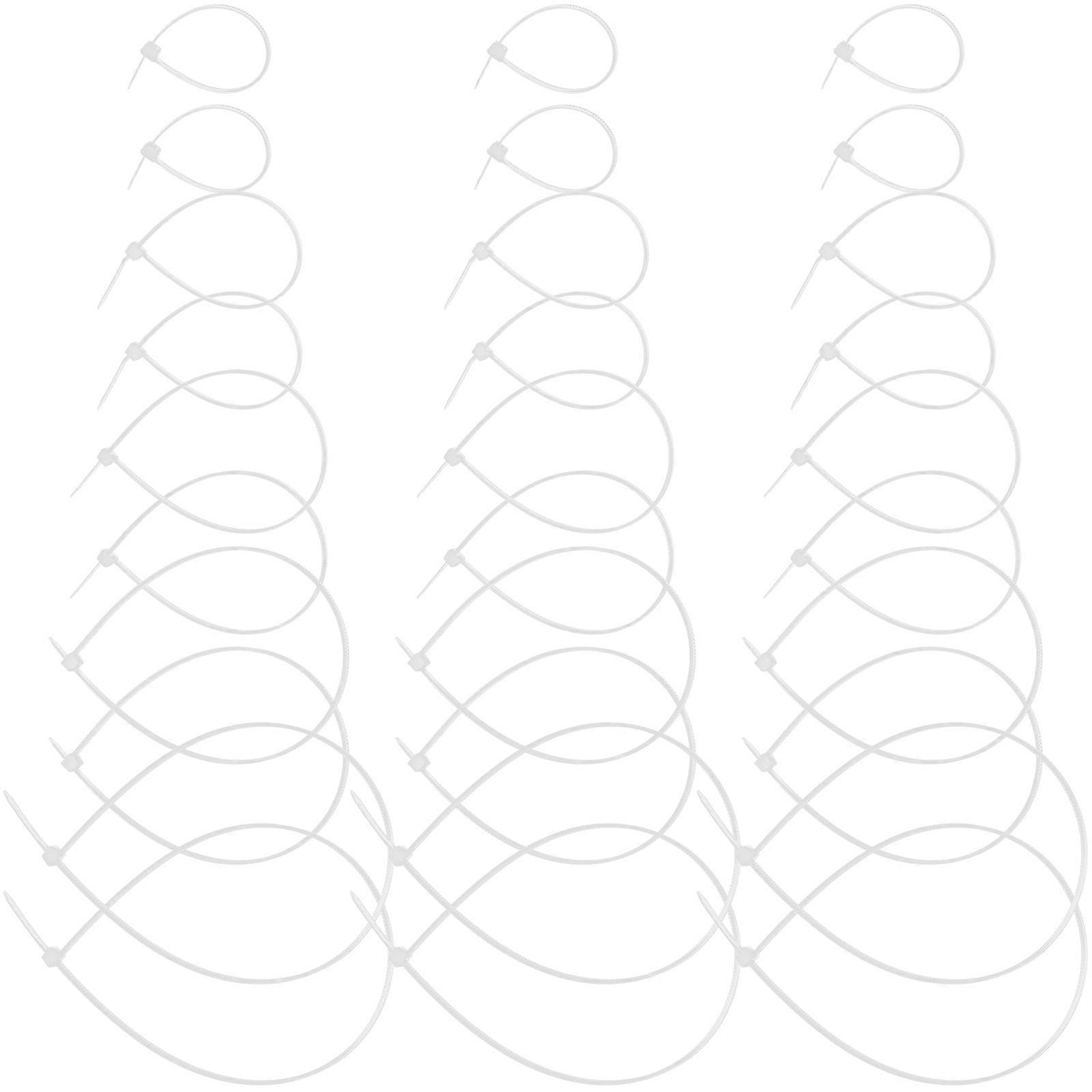 Electric Wire Management Cable Ties Self-Locking Nylon Cable Ties for 1000Pcs Use