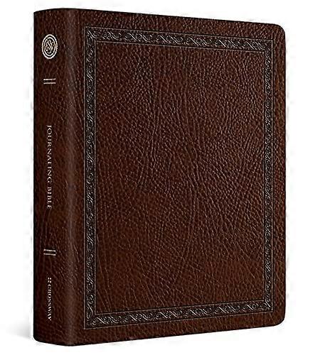 ESV, Journaling Bible (Bonded Leather, Mocha, Threshold Design)
