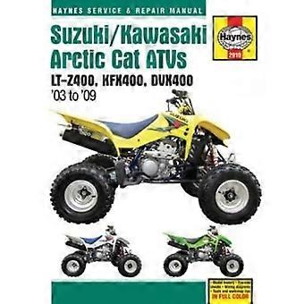 Manuel de réparation et Haynes Suzuki LT-Z400/Kawasaki KFX400/Arctic Cat DVX400 Service