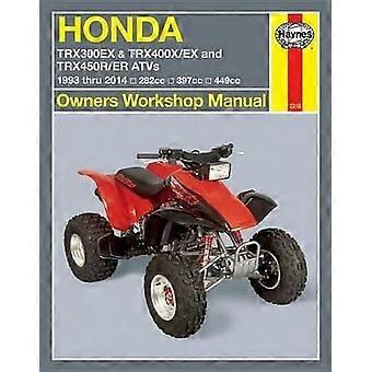 Honda TRX/EX R ER korjaus käsikirja: 1993 – 2014 (Haynes korjaus käyttöohjeet)