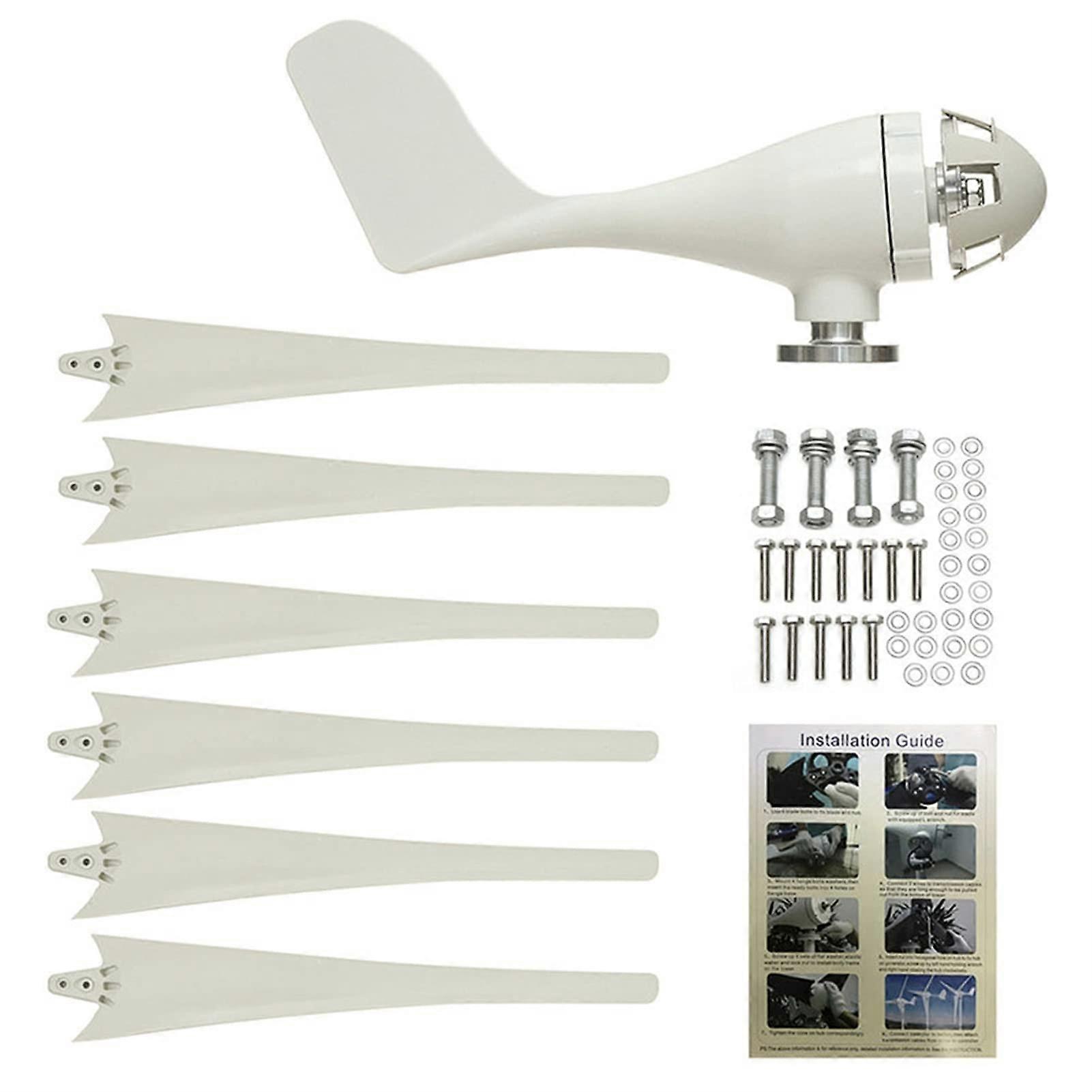 48V 1000W Wind Turbine Generator for Off Grid Systems Without Controller Quick Replacement