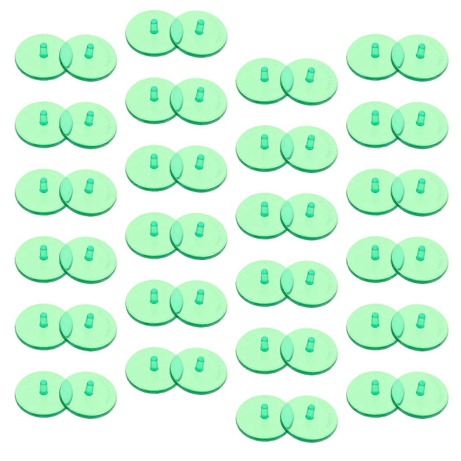 Plastic Golfs Positioning Markers for Golfs 100Pcs Kit