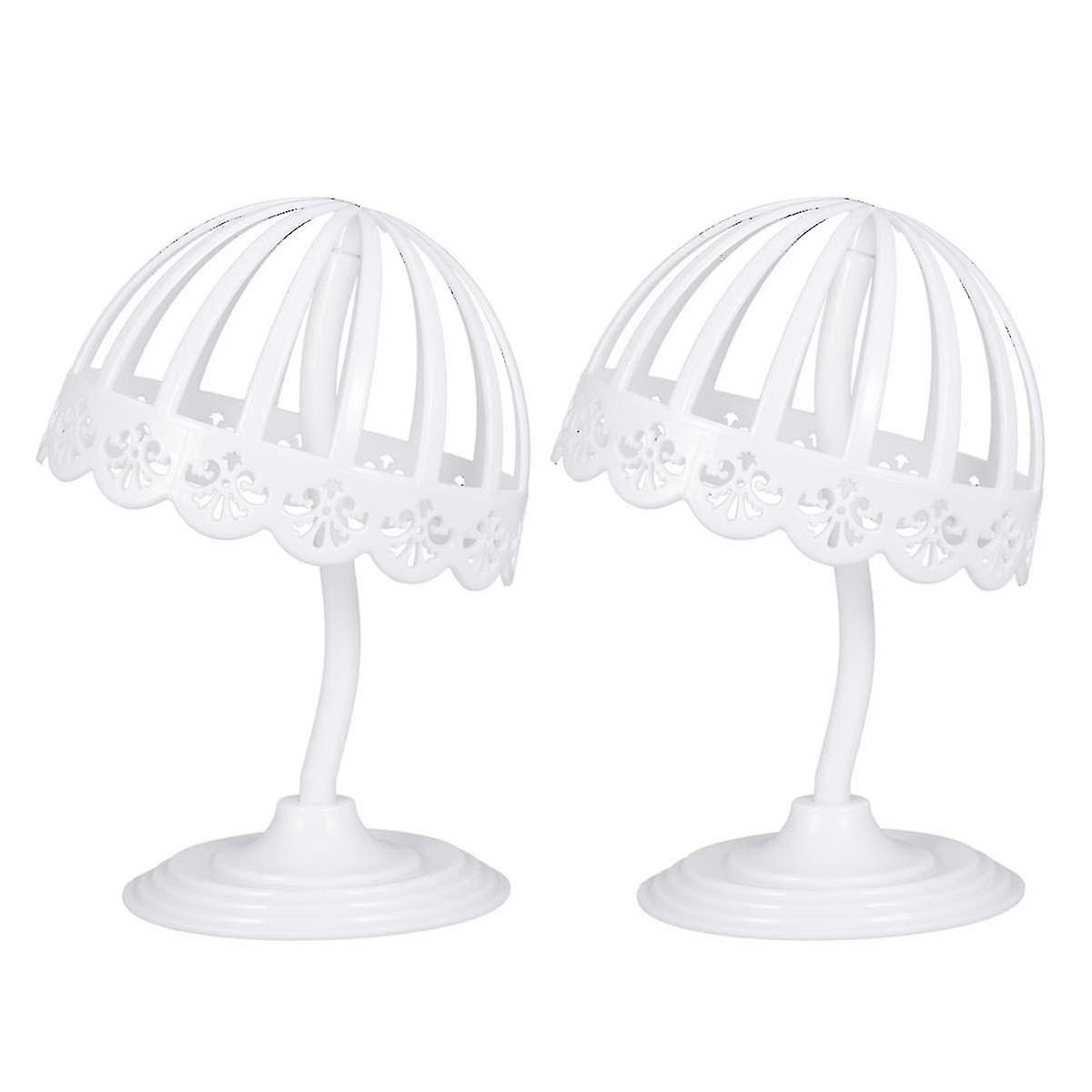Hat Holder Plastic Hat Display Stand Elastic Adjustable Cap Display Stand Desk
