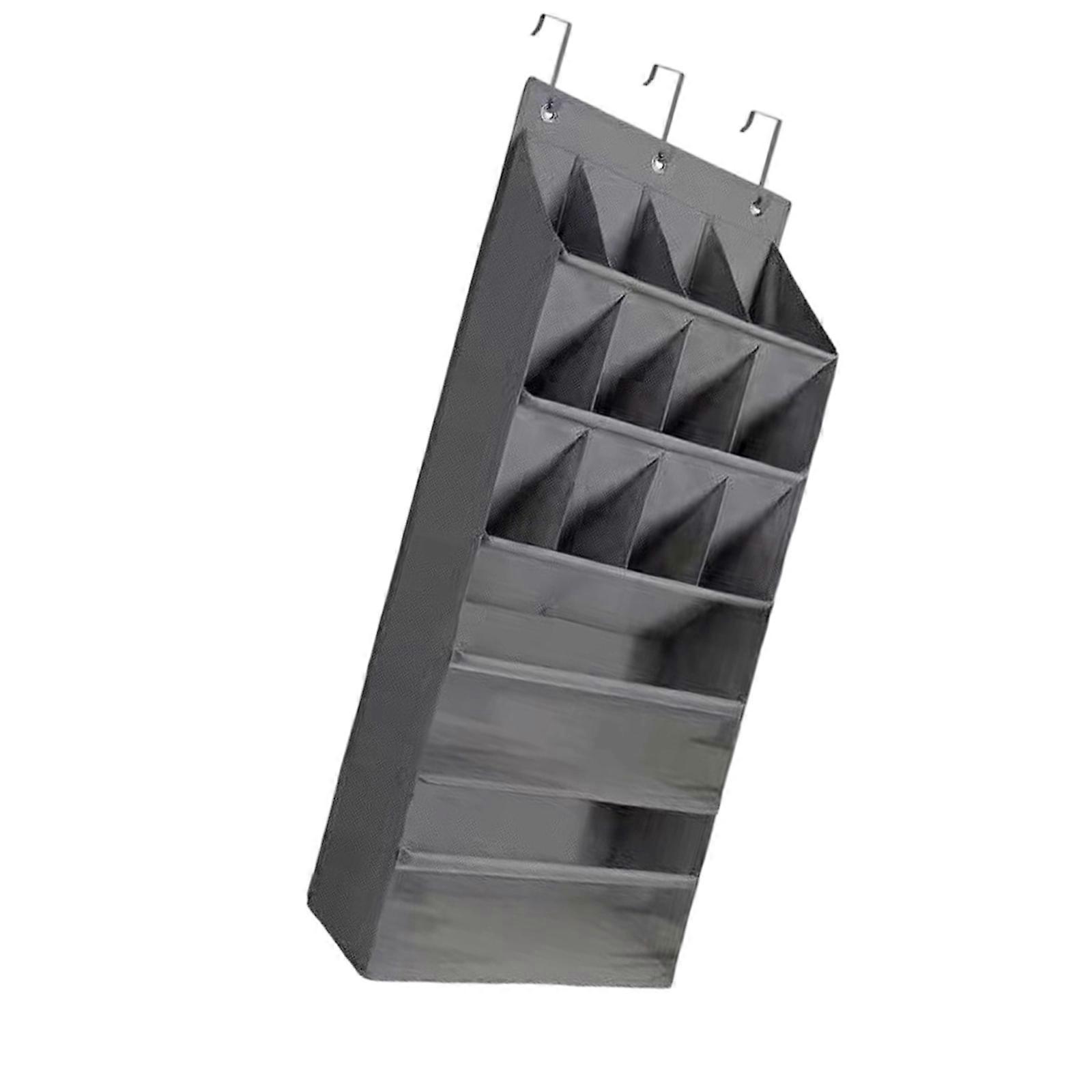 Durable Closet Storage With 12+2 Sections Designed For Effective Space Usage  Gray