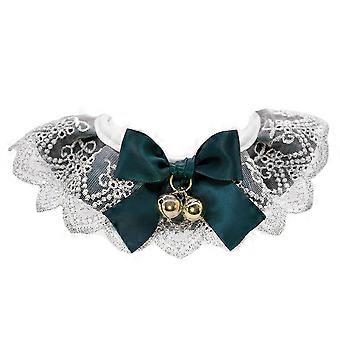 Adjustable Cat Collar Puppy Neck Ornament Decorative Pet Neckerchief 2Pcs