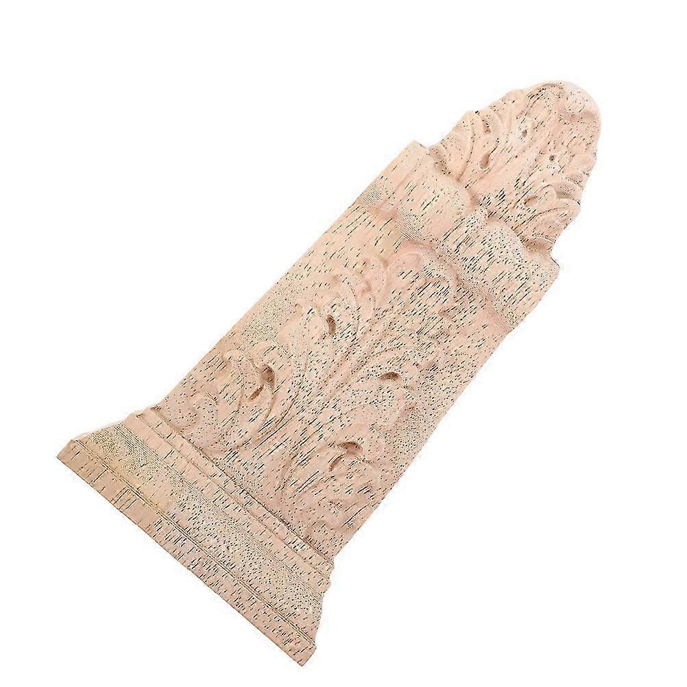 Decorative Wood Carving Corbel, Solid Wood Bracket for Interior Decor