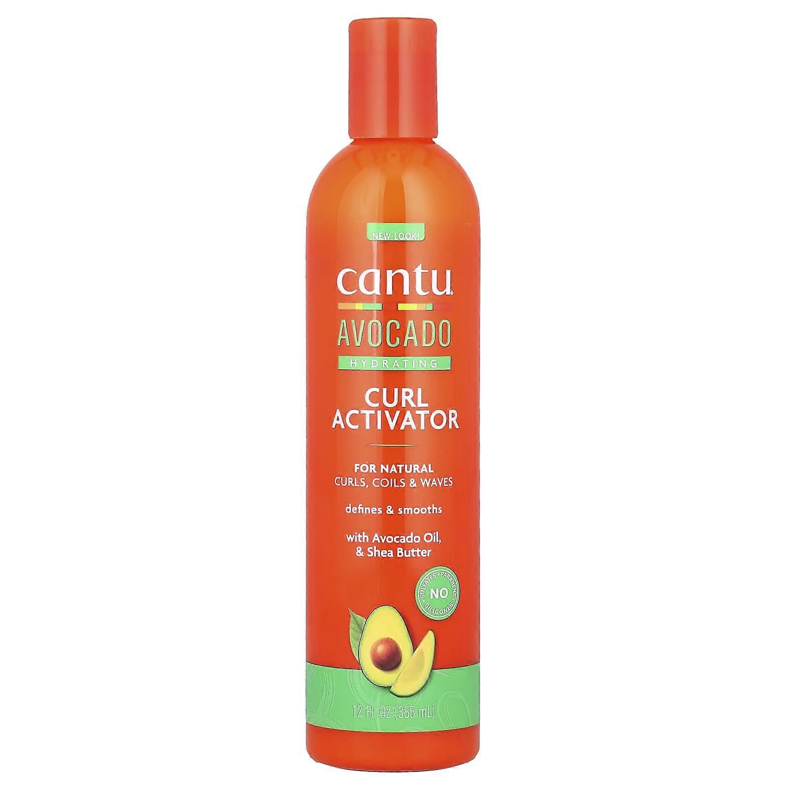 Cantu, Avocado Hydrating Curl Activator, 12 fl oz (355 ml), 2-Pack