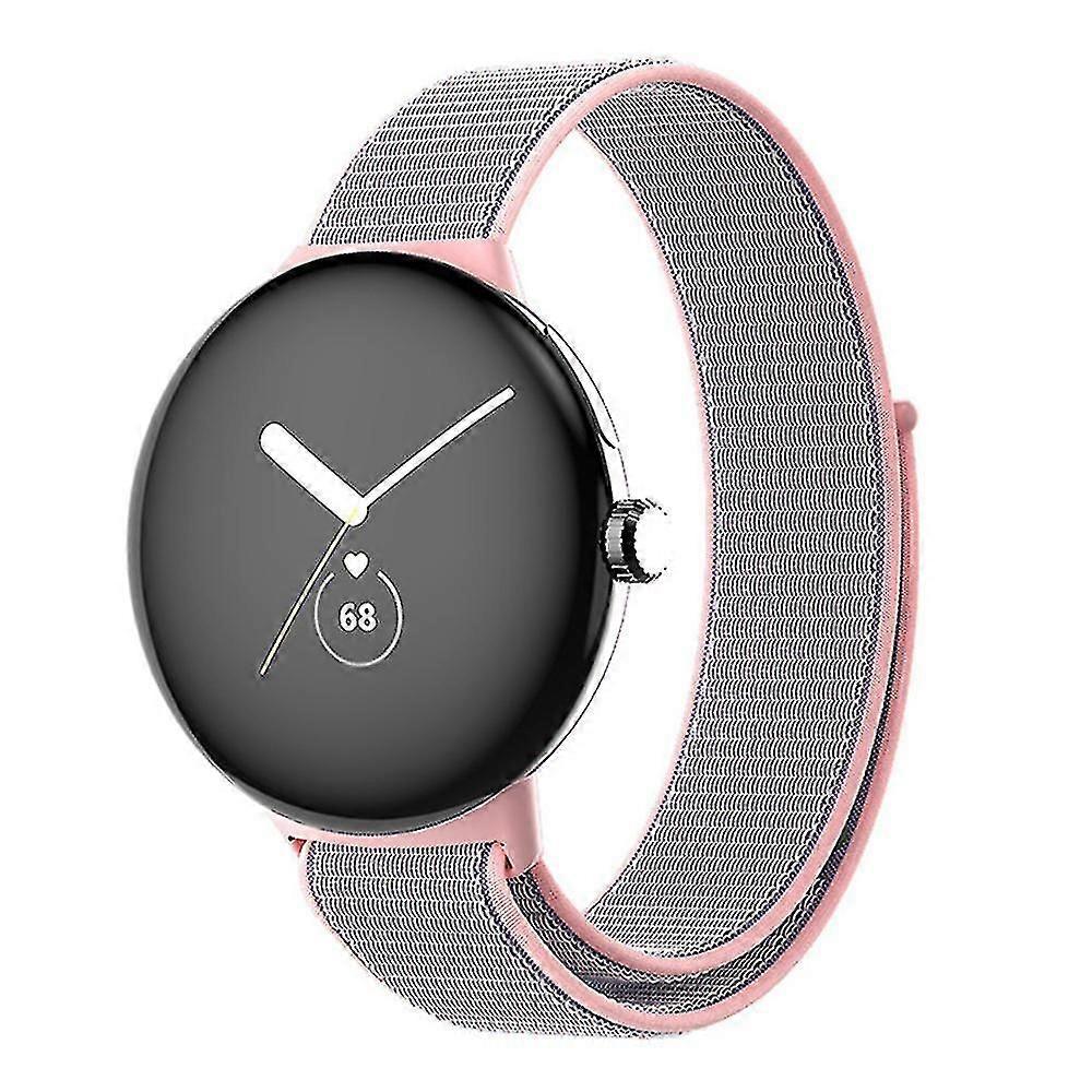 Elastic Loop Band  With  Pixel Watch Band,adjustable Braided Weave Strap