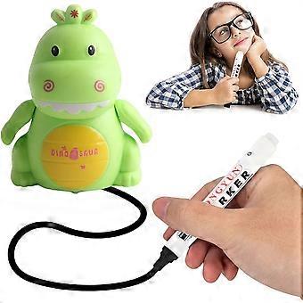 Follow The Drawn Line Robot Toy - Mini Inductive Dinosaur Educational Drawing Toy | Inductive Walking Dinosaur with Mark Pen Christmas Toy Gift for Ki