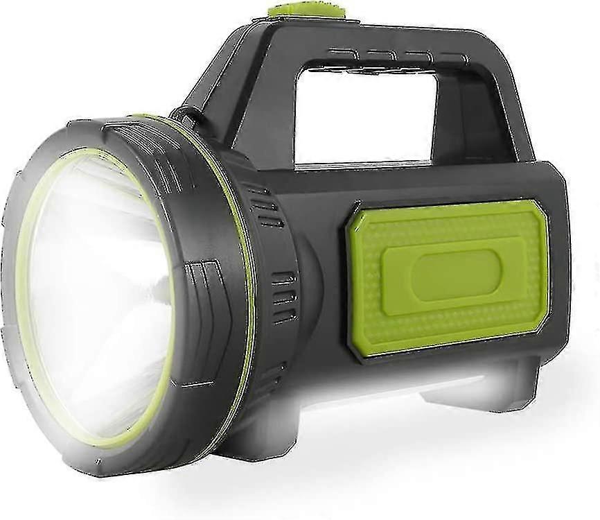 Ultra Powerful Usb Rechargeable Led Flashlight With Side Light High Power