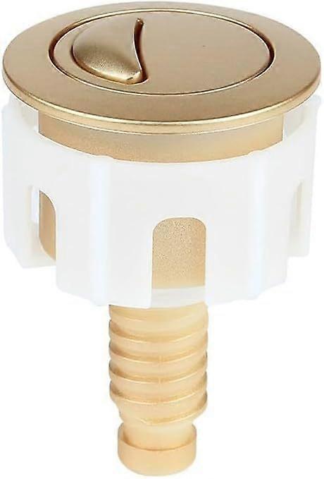 flush button, gold flush button, dual-pressure flush button, for flush toilets