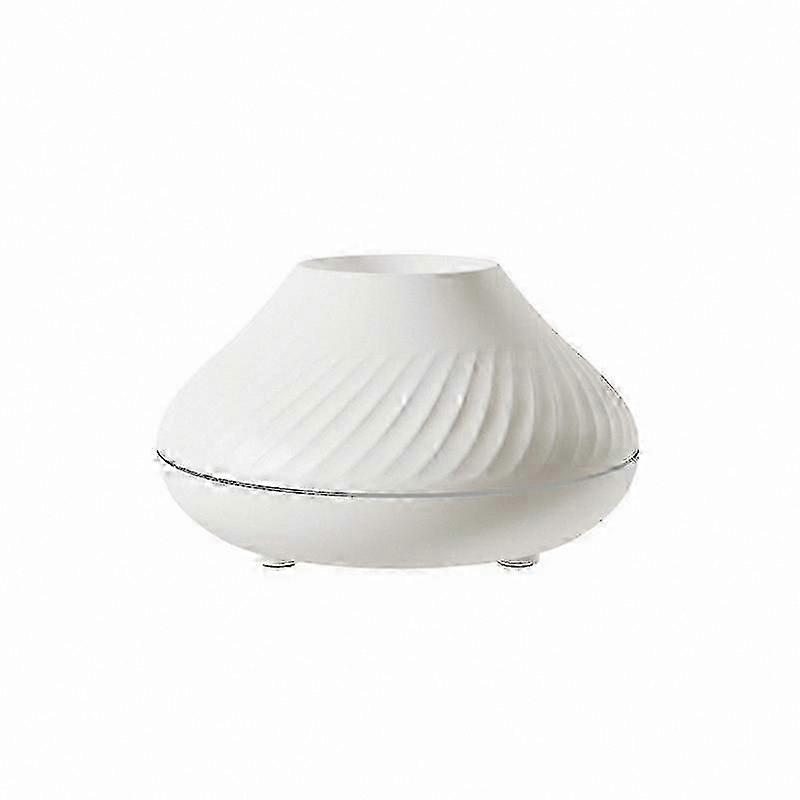 Volcanic Flame Essential Oil Diffuser with Air Humidifier Function in Beige 26-27