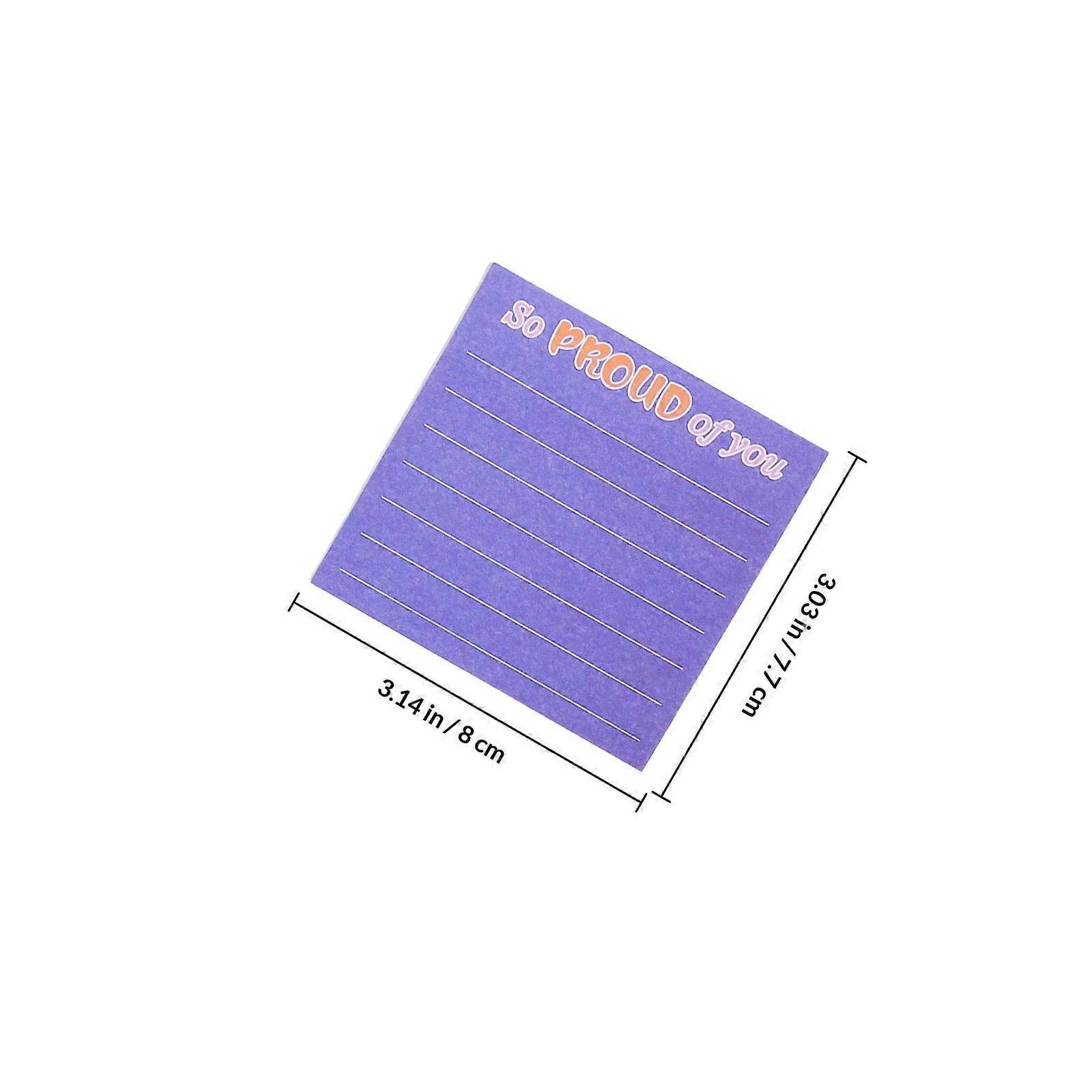 Sticky Tabs Small Pocket Note Taking Notepads for Note 12Pcs Assorted Color Paper