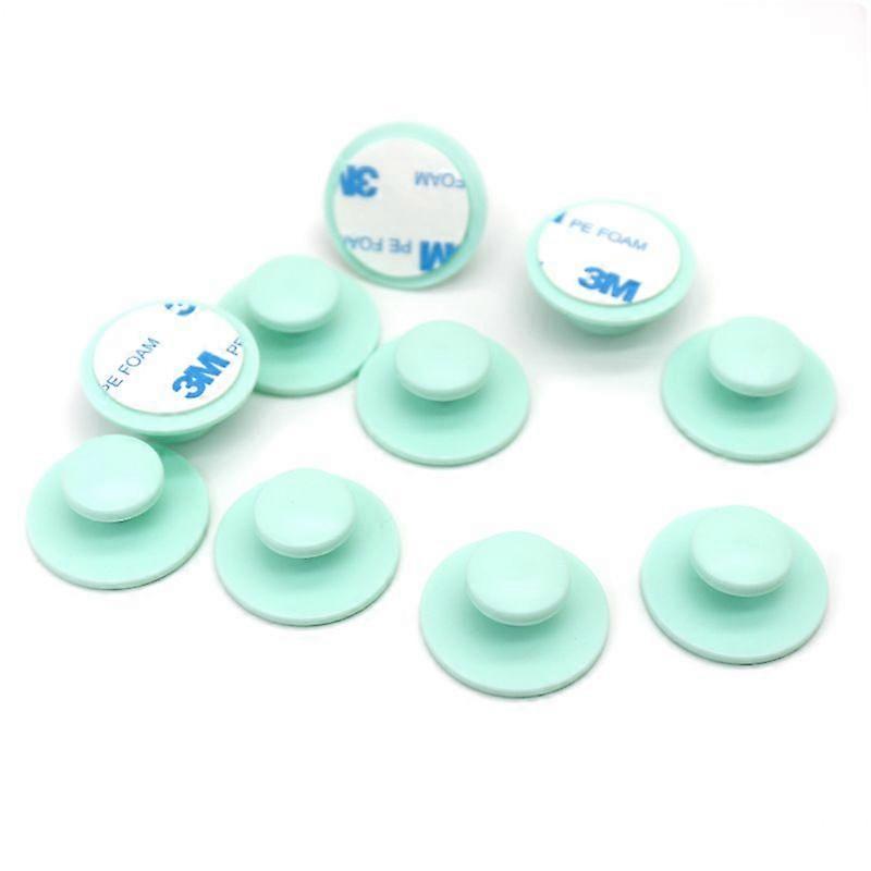 10Pcs 3.6mm Self-Adhesive Drawer Knobs for Kitchen Cabinet Sliding Door Window