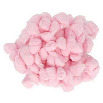 Boule de coton pour hamster, litire chaude et douce pour petits animaux, pour hamster, hamster syrien, chinchilla, rose