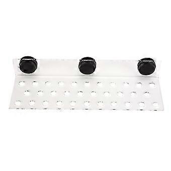 Aquarium Aquarium Koralle Rack Halterung Acryl starke Saug Koralle Frag Rack Halterung 32 Loch
