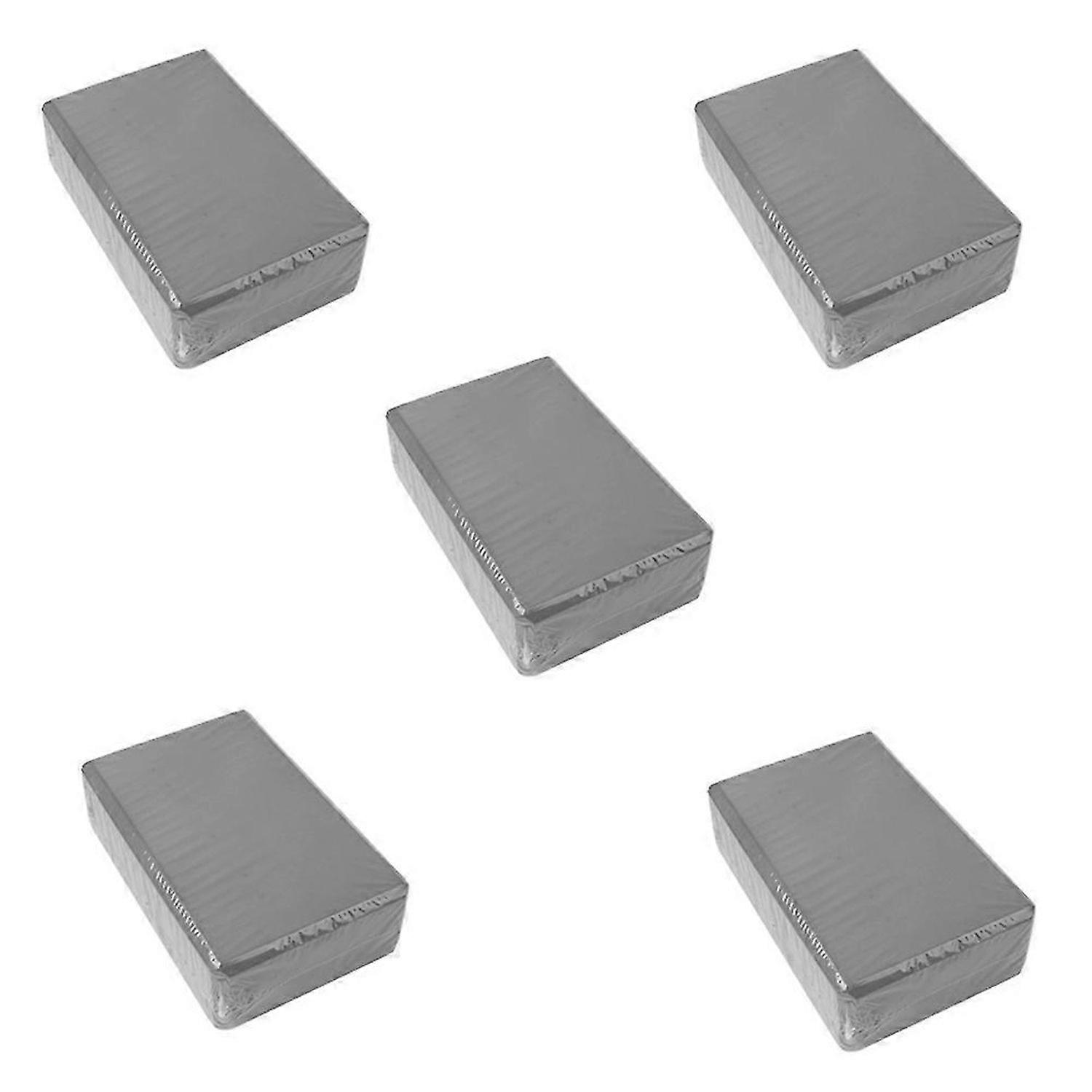 Yoga Blocks Cube Bricks Reinforcement Mat Grey