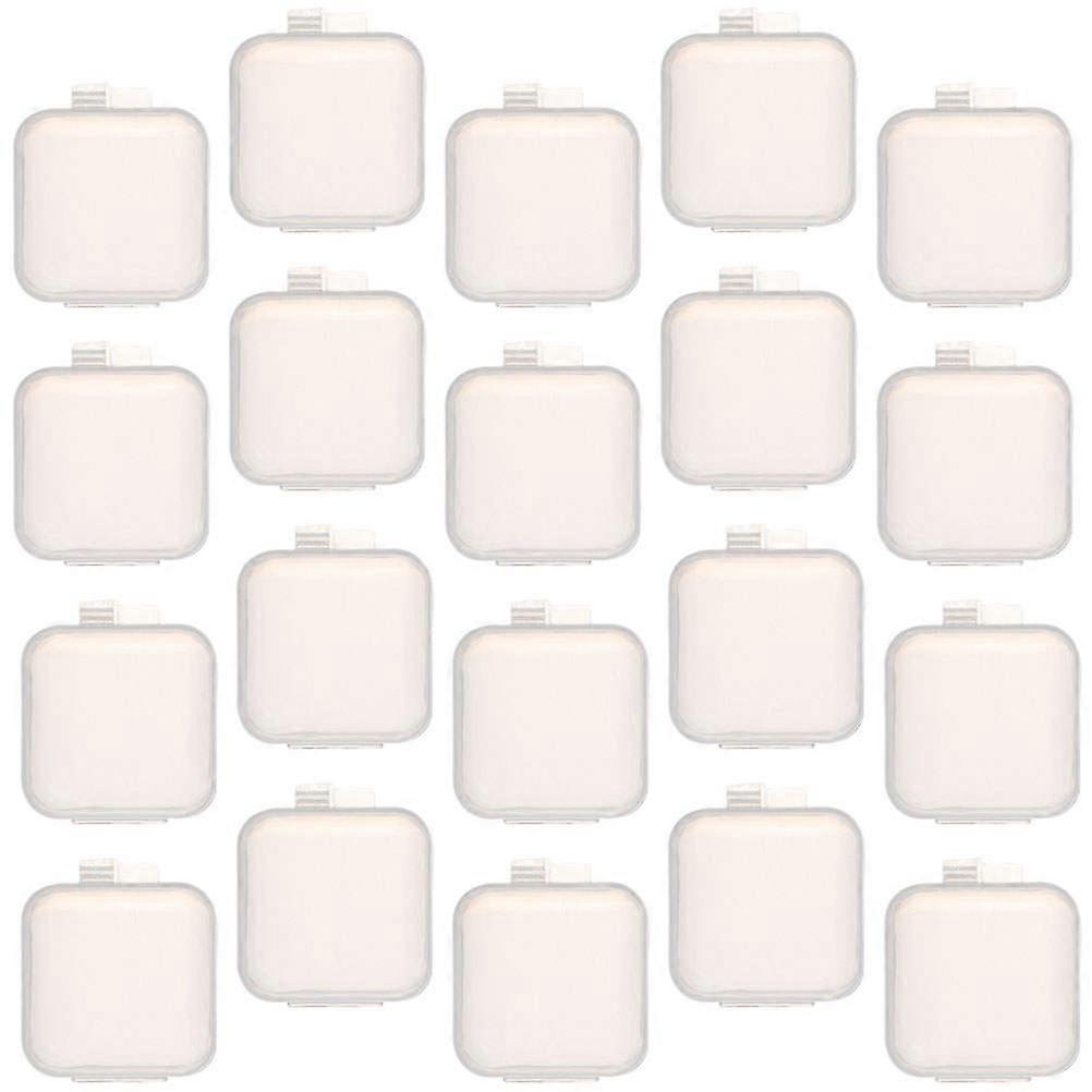 100pcs Small Storage Boxes Jewelry Storage Boxes Accessories Storage Cases
