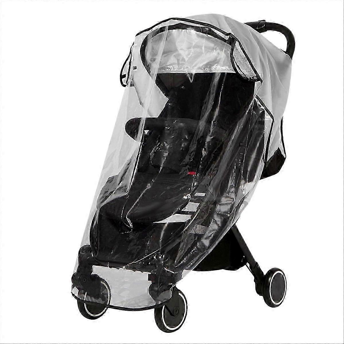 Stroller Rain Cover, compatible with Windproof, Waterproof