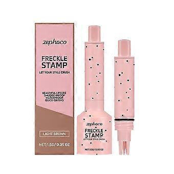 The Zephoco Light Brown Facial Freckle-Like Stamp Pen Can Easily Embellish Your Makeup And Create A Fashionable Matte Look