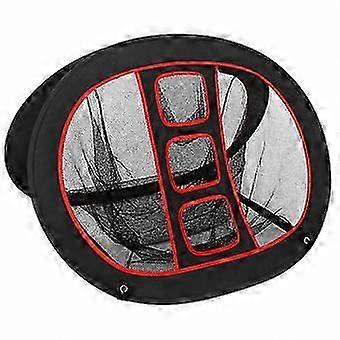 Rete da chipping da golf pieghevole con aperture integrate, rete bersaglio compatta per allenamento di golf.