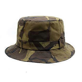 Harland Camo Wax Bush Hat ZH266 Brown Camo