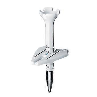 Golf Tees Training Tees for Turf Ball Setups with Metal Spikes and Ground Insert Body, Golf Practice Tees for Driving Range Shots for Golfers