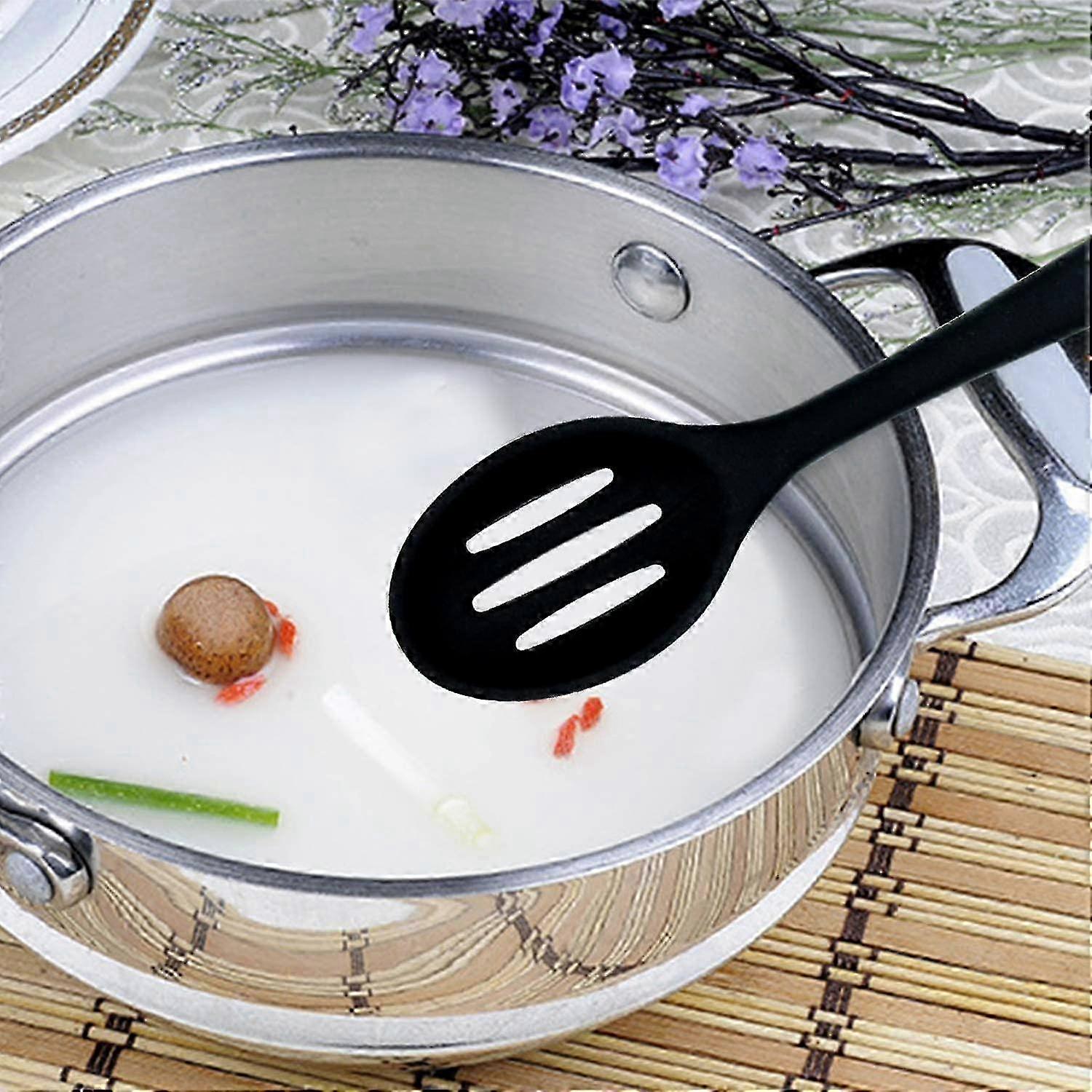 Heat Resistant Silicone Slotted Spoons