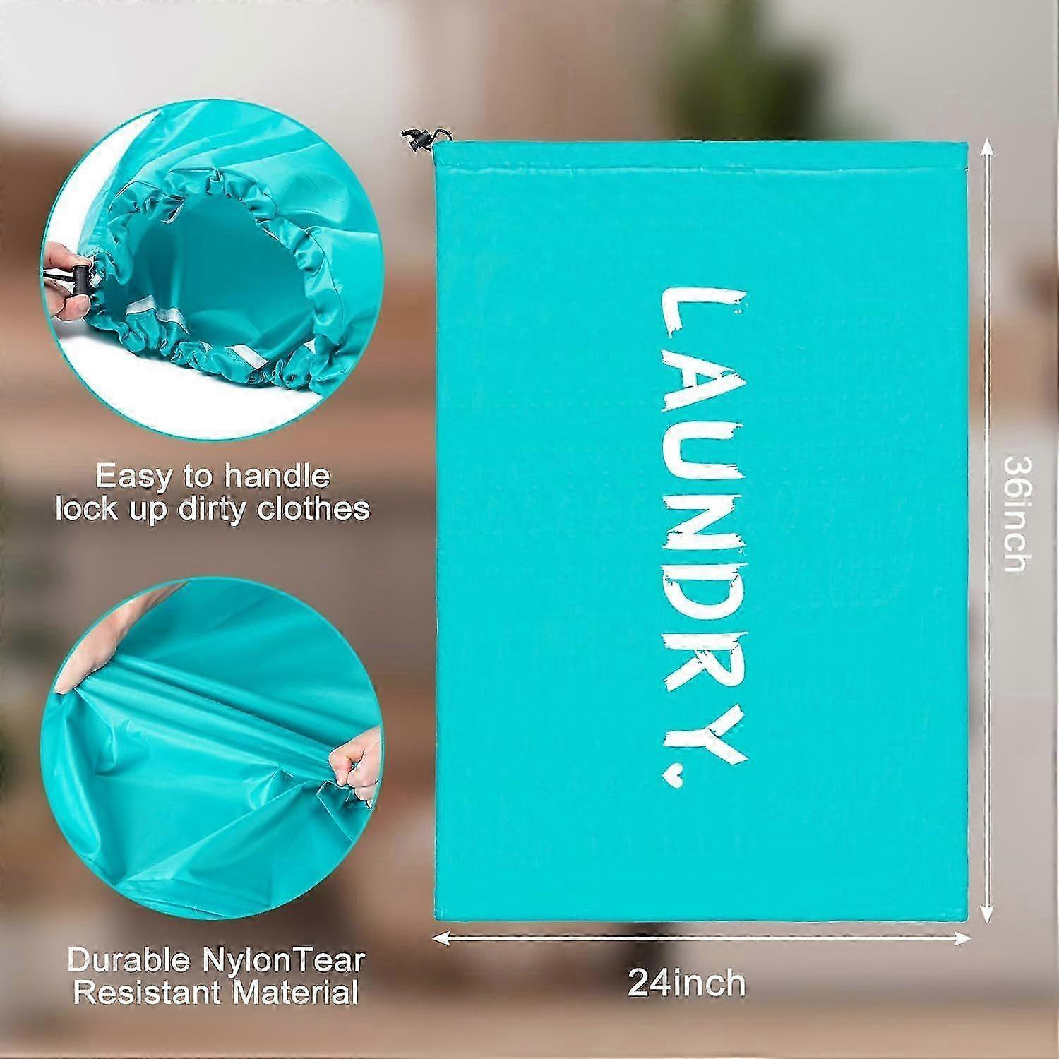 2 Pack XL Rip-Stop Laundry Organizer