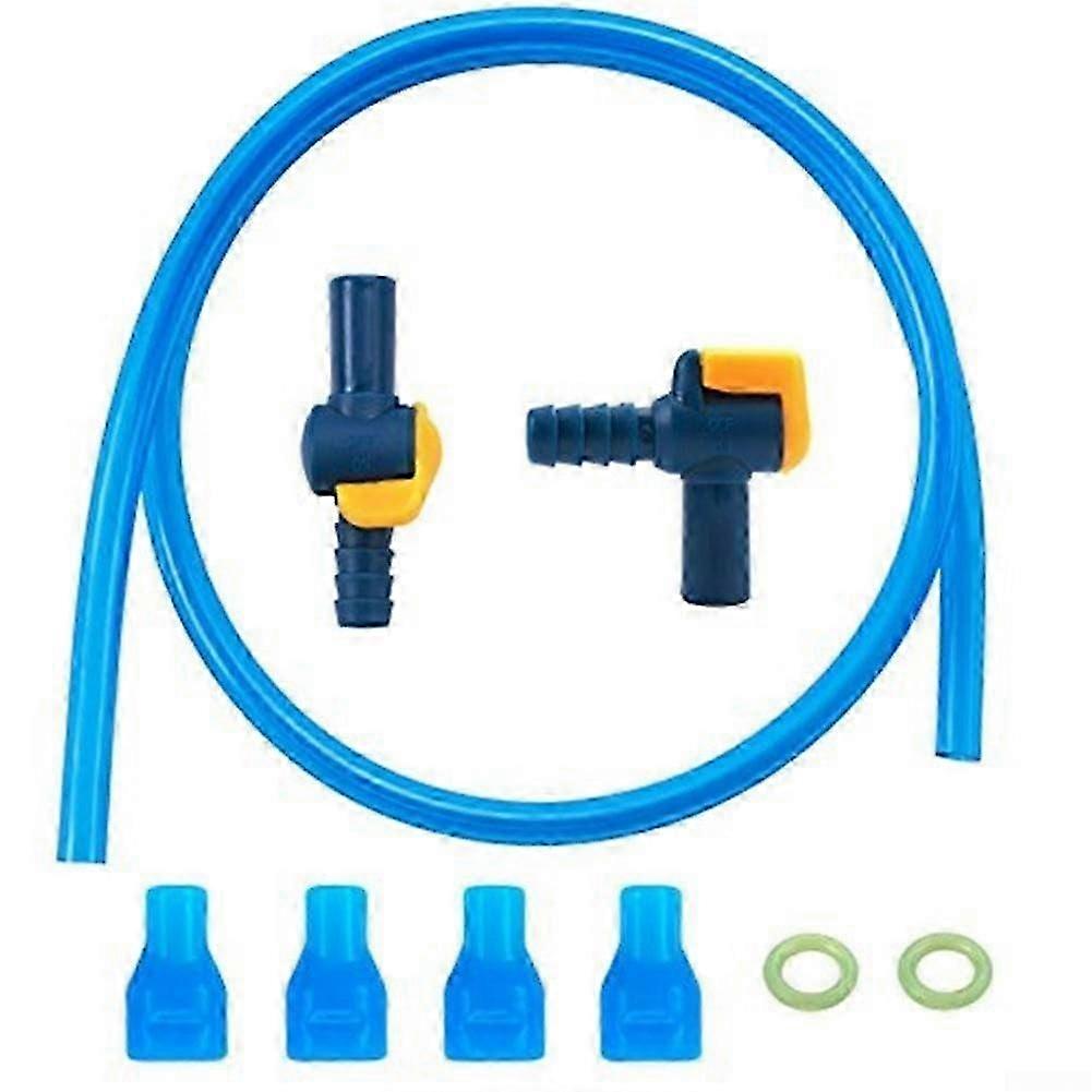 Hydration Bladder Accessories 9Piece LeakProof Bite Valve and Hose Replacement Kit