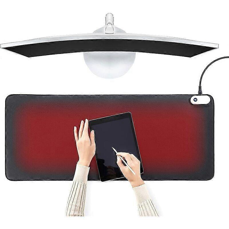 Heated Desk Pad Multi-functional Auto-shutoff Digital Display