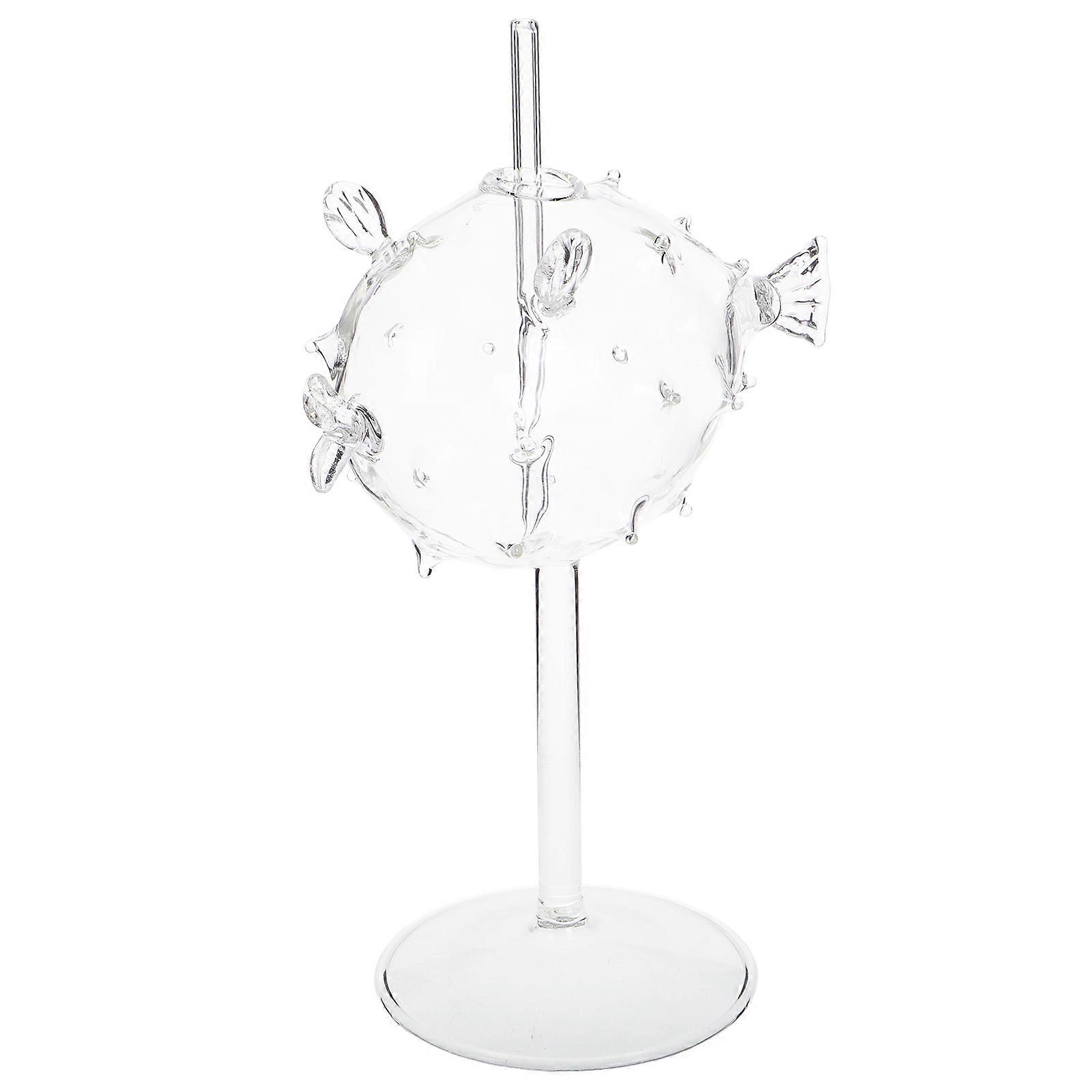 Creative Goblet Glass for Storage Elegant Transparent Glassware Cup