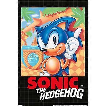Sonic the Hedgehog (1991) - Key Art-puslespill AD507