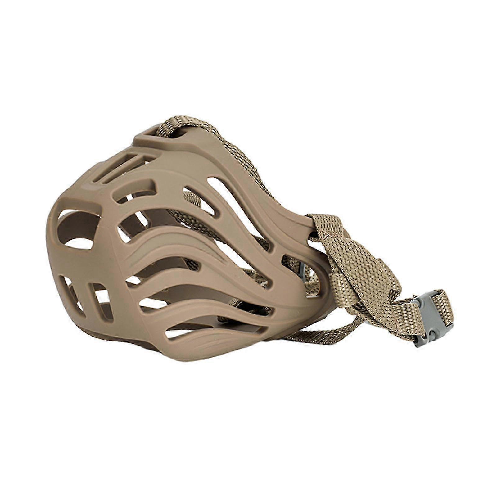Adjustable Silicone Basket Muzzle