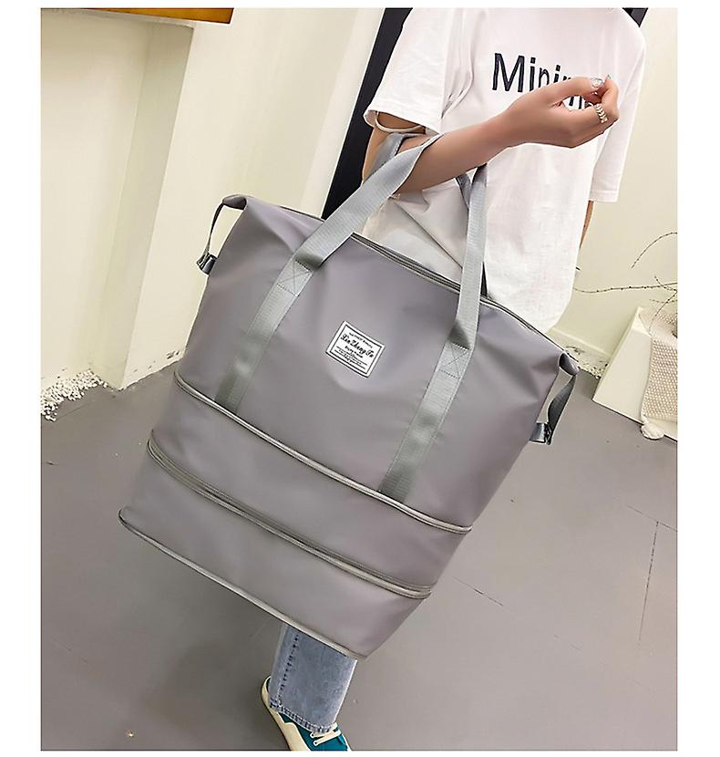 Portable Waterproof Dry And Wet Separation Bag Large Capacity Folding